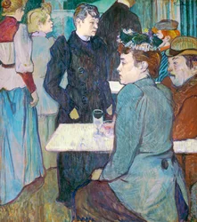 Un angolo del Moulin de la Galette, 1892